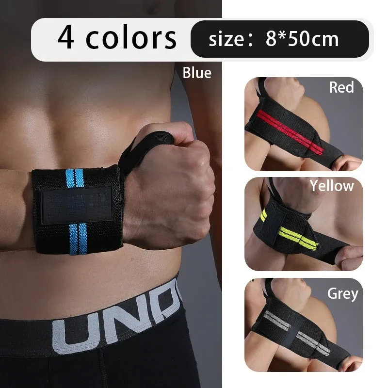 1-teilige verstellbare Handgelenkstützbügel zum Gewichtheben mit Daumenschlaufe, Unisex-Reckstange, Fitnessstudio, Fitness-Armband