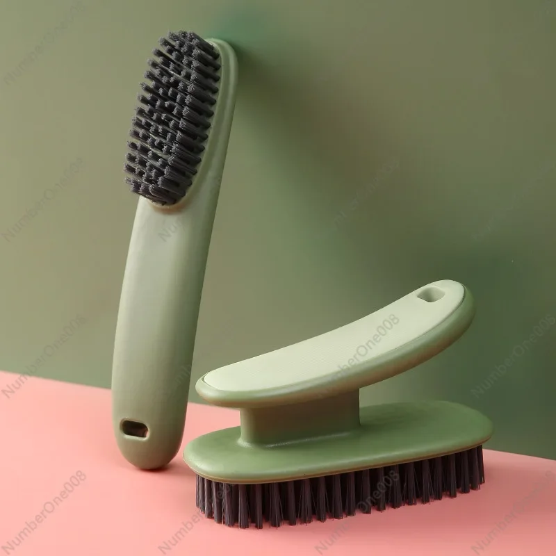 Household laundry brush Long handle shoe brush Soft bristle Multifunctional cleaning brush Home daily board