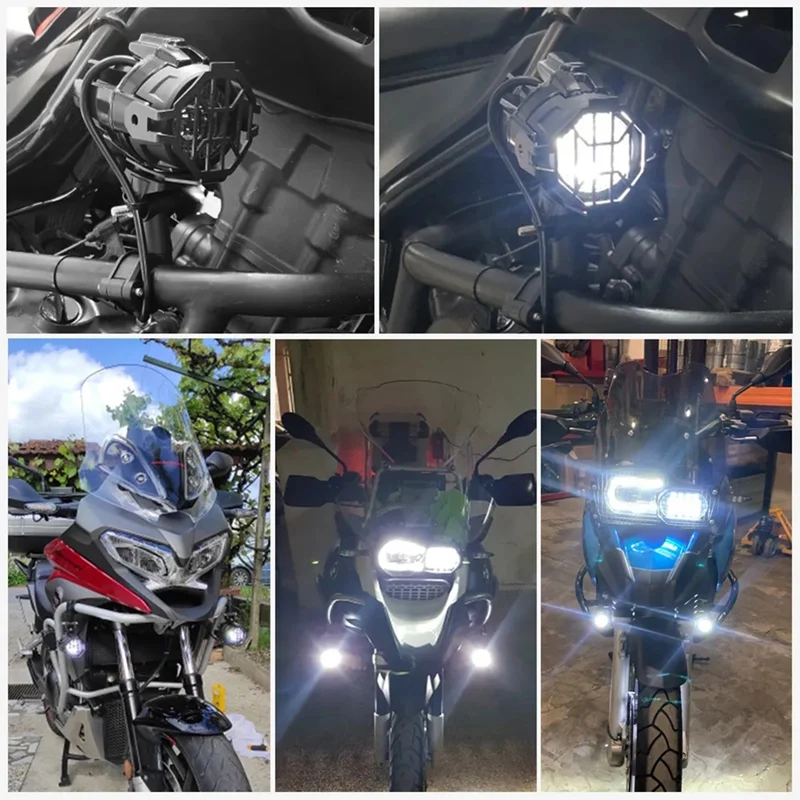 Motorcycle Fog Lights & Light Guards Cover For BMW R1200GS LC R 1250GS R1250GS F800GS GSR1200 F850GS F750GS ADV R 1200 Kits