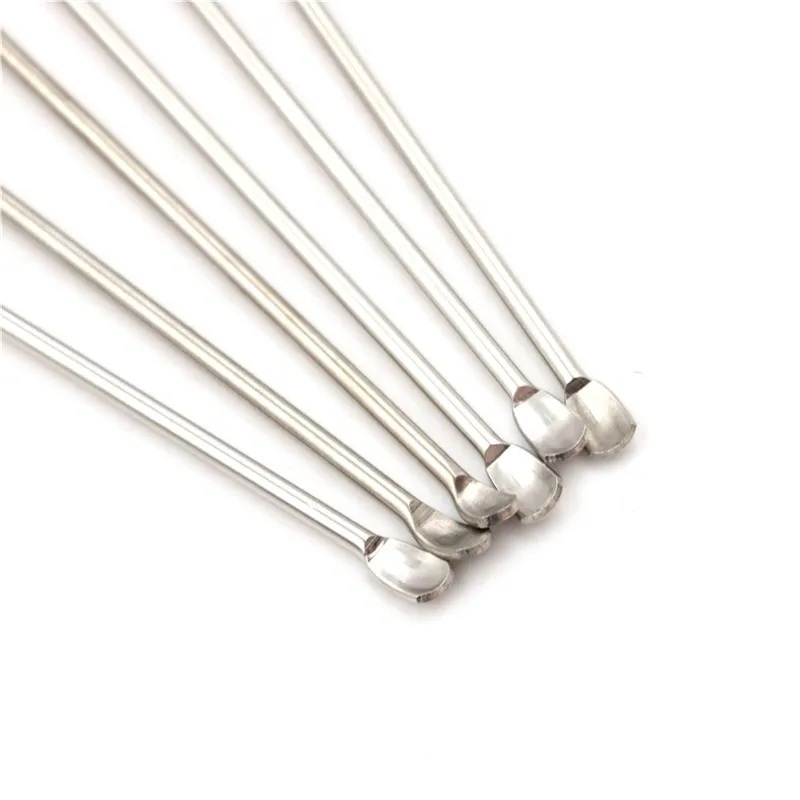 1szt Mikro szpatułka laboratoryjna ze stali nierdzewnej Łyżka medyczna Łopata Apteka 100mm / 125mm / 150mm / 180mm / 200mm / 220mm — zdjęcie 6
