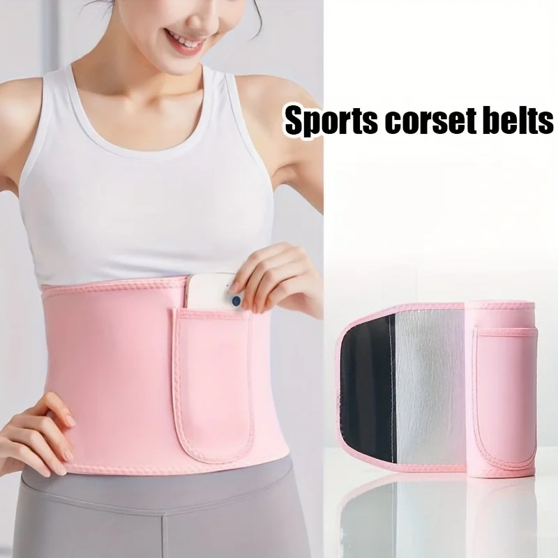 Waist Trainer Belt  Elastic Breathable Adjustable Slimming Belt Fitness Cincher Belly Control Corset Weight Loss Shaping Belt