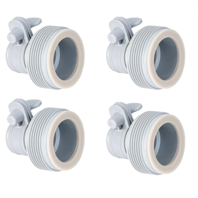 1.25Inch To 1.5Inch Type B Hose Adapters Hose Conversion Kit Adapter B For Intex Pool Filter Pumps&Saltwater System