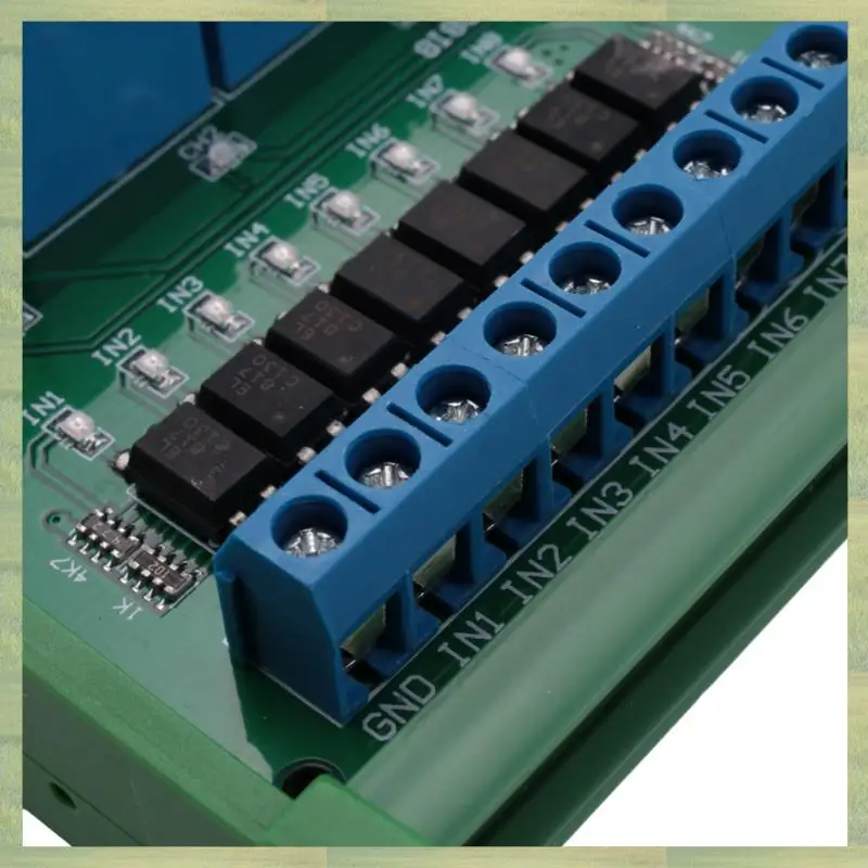 

N15R-3X DC 24 В 8-канальная релейная плата RS485 Modbus RTU UART Переключатель дистанционного управления DIN35 Рейка для управления автоматизацией ПЛК
