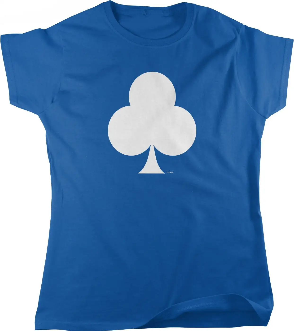 White Spade Playing Card Suit Women's T shirt HOOD_00839