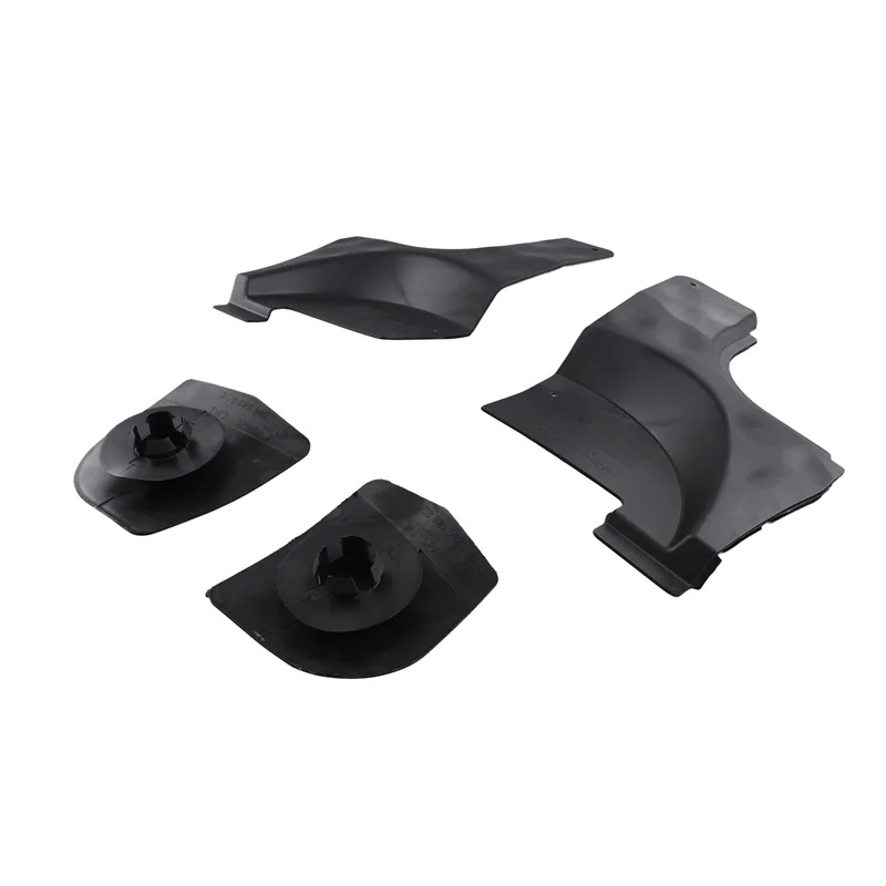 

AMEXIAOXU 4PCS 3C0825271 3C0825272 3C0825961 3C0825962 Outsole Guard Plate Cover Plate Blank Cover For PASSAT B6 B7 CC Magotan