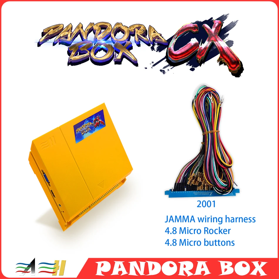 

A Pandora Box CX 13 in 1 NEW Arcade Version Mainboard JAMMA Version Support CRT VGA HDMI Output Support Save Download Functio