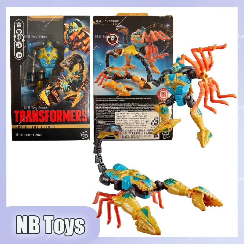 

In Stock Transformed Toys Primes Era Deluxe Quickstrike Scorpion Action Figure Model Toy Series Hobby Gift