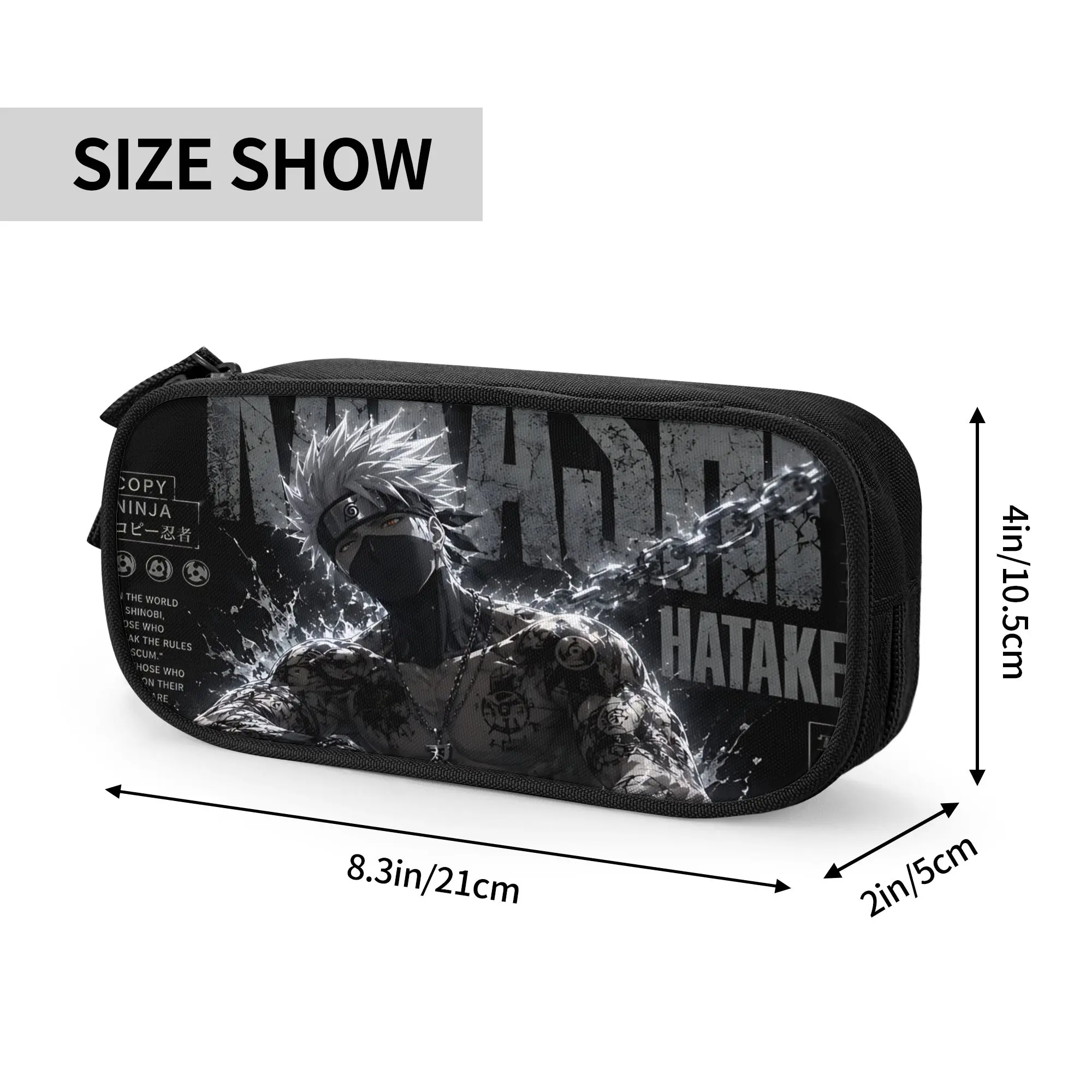 Custom Naruto Anime Theme Large Capacity Bags for Child kakashi Handheld Study Bag for Boys Gilrs Kids