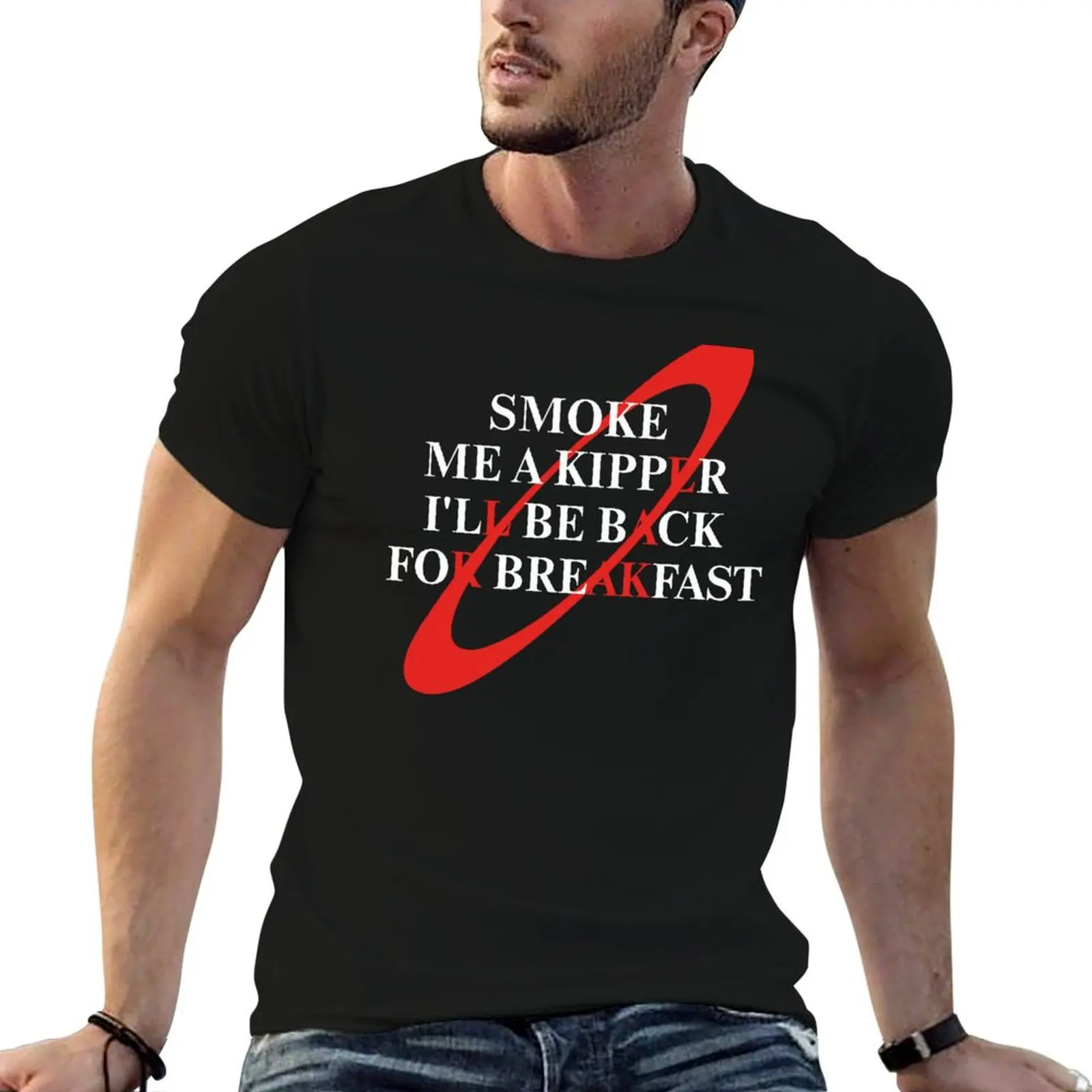 Smoke Me a Kipper T-Shirt Outdoor Sports Short Sleeve Top