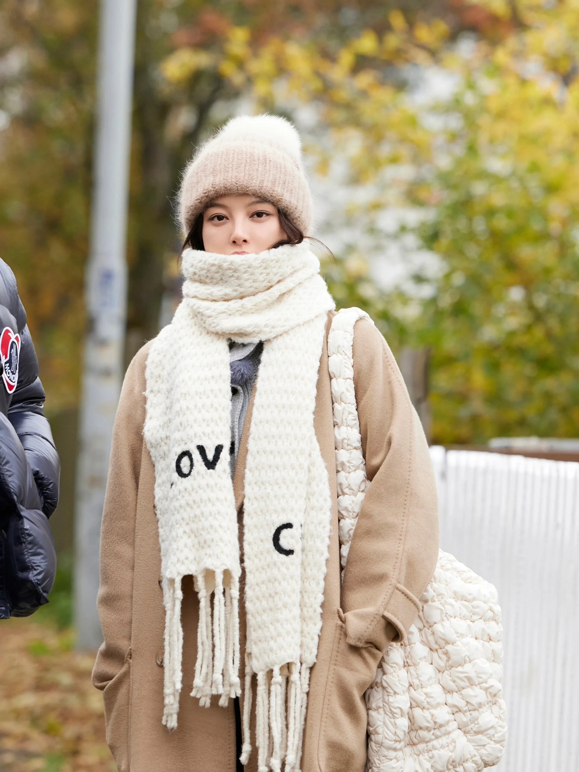 حقيبة COS JinZhiNi بلون الحلوى على شكل سحابة، حقيبة لطيفة مطوية بكتف واحد، حقيبة يد كاجوال رائعة للشباب