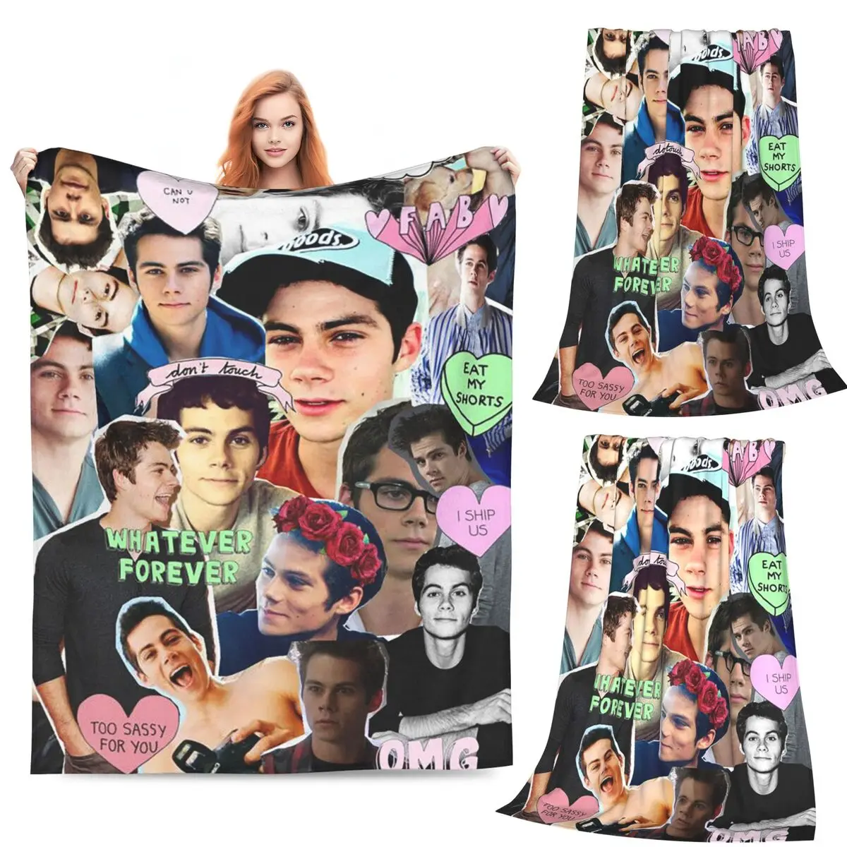 

Одеяло с коллажем Dylan O'Brien, фланелевое одеяло для дивана, теплое одеяло для дивана, постельные принадлежности, дорожные пледы, покрывало, одеяло