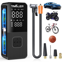 Rechargeable Air Pump Tire Inflator Portable Compressor Digital Cordless Car Tyre Inflator For Motocycle Bicycle Balls