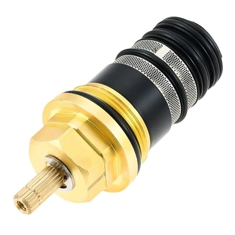 3/4 Inch Thermostatic Shower Cartridge Replacement Core for Multi-Hole Tub Filler Repair