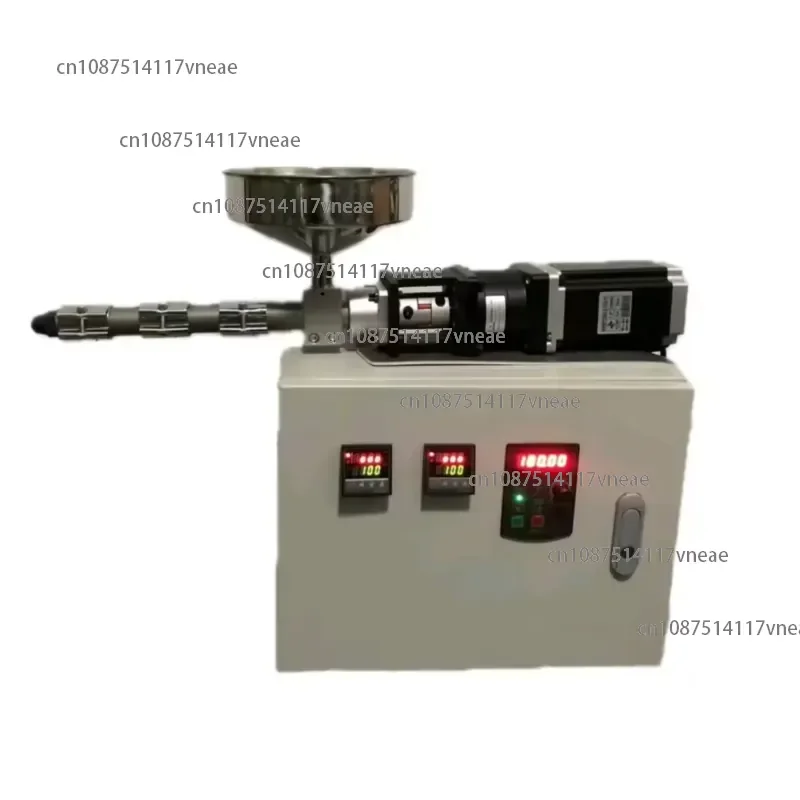 Single Screw Mini Lab Plastic Extruder Machine with Motor for PP ABS PA PC PVC POM 220V 0.4kW