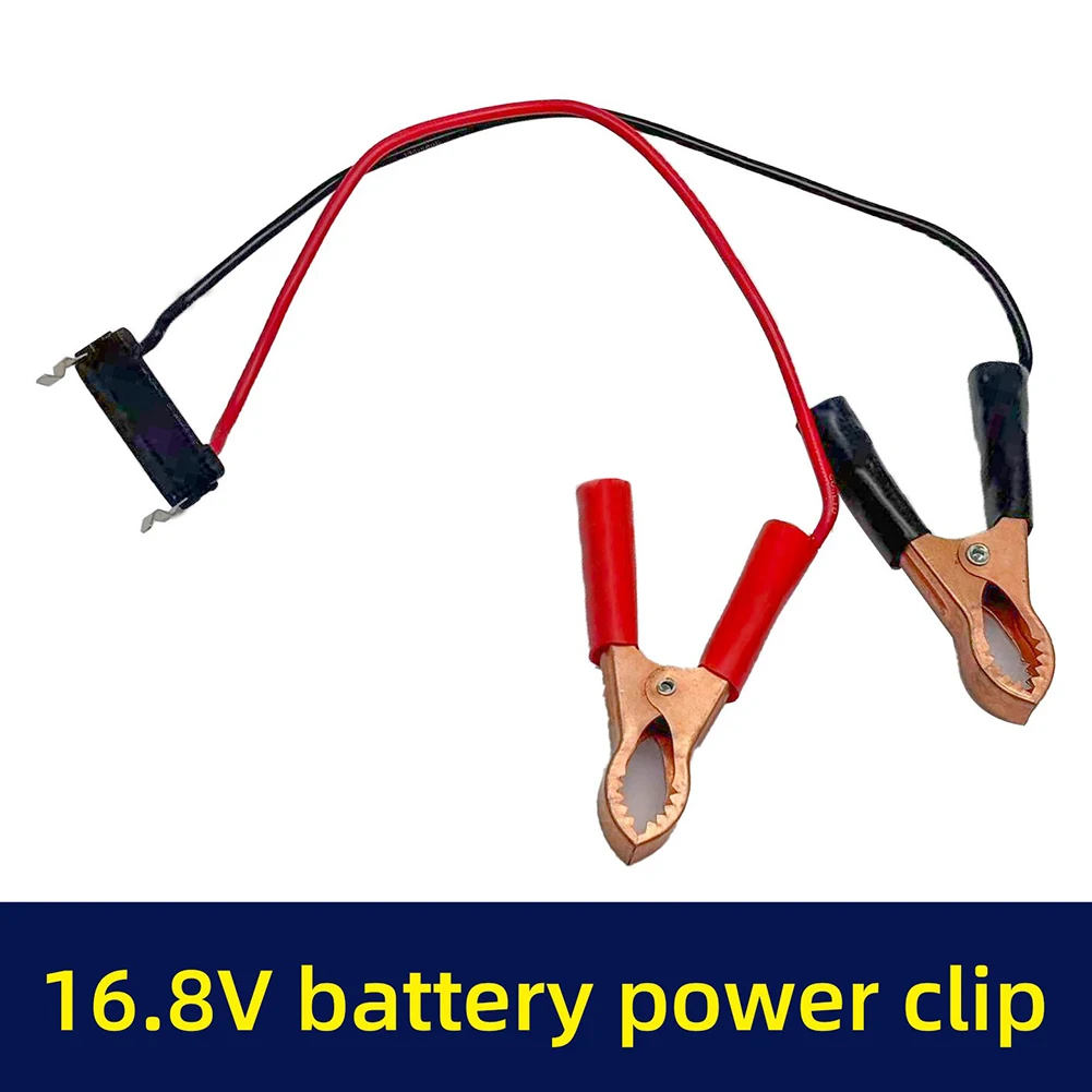 Portable Car Battery Clip Adapter for Automotive Repair with 8 Ampere Starting Cable Suitable for Household Sedans Under 1 5L
