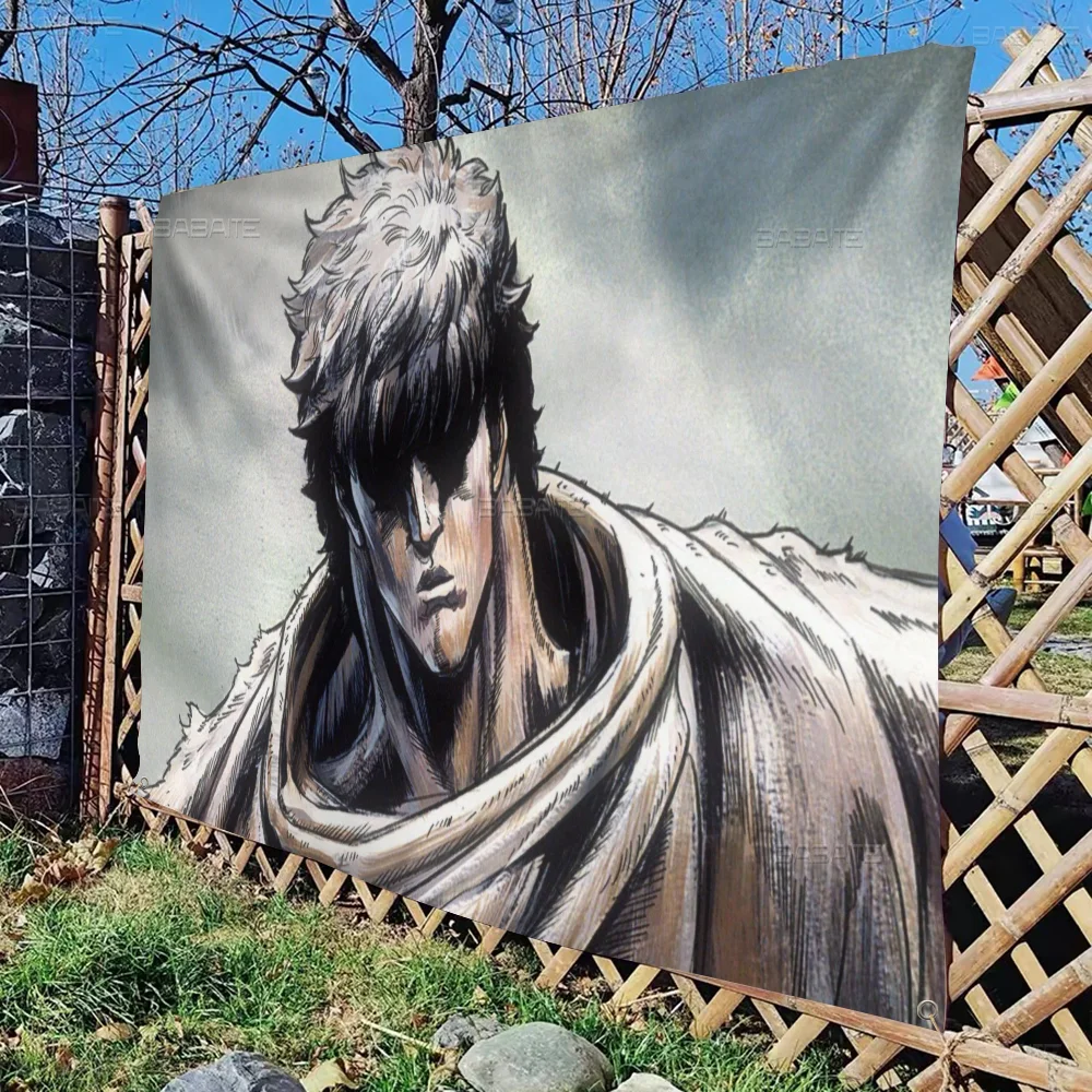 Hokuto No Ken Advanced Printing Commercial Advertising Flag Company Party Banner