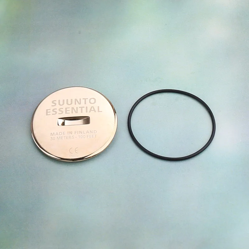 إكسسوارات حزام الساعة للرجال متوافقة مع سلسلة ساعات SUUNTO CORE وبطارية مخصصة وغطاء خلفي من الفولاذ المقاوم للصدأ وحلقة أختام للنساء