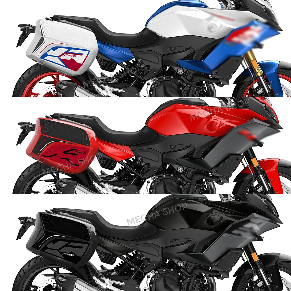 For F 900 XR F900XR 2024 2025 Motorcycles Luggage Cases Protective Sticker Side Case Pads Sticker Suitcase Decal