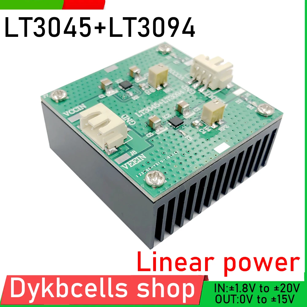 

LT3045 and LT3094 Positive Negative Voltage DC-DC Low Noise RF Regulated Linear Power Supply Step-down ADJ 3V 5V 6V 9V 12V 15V