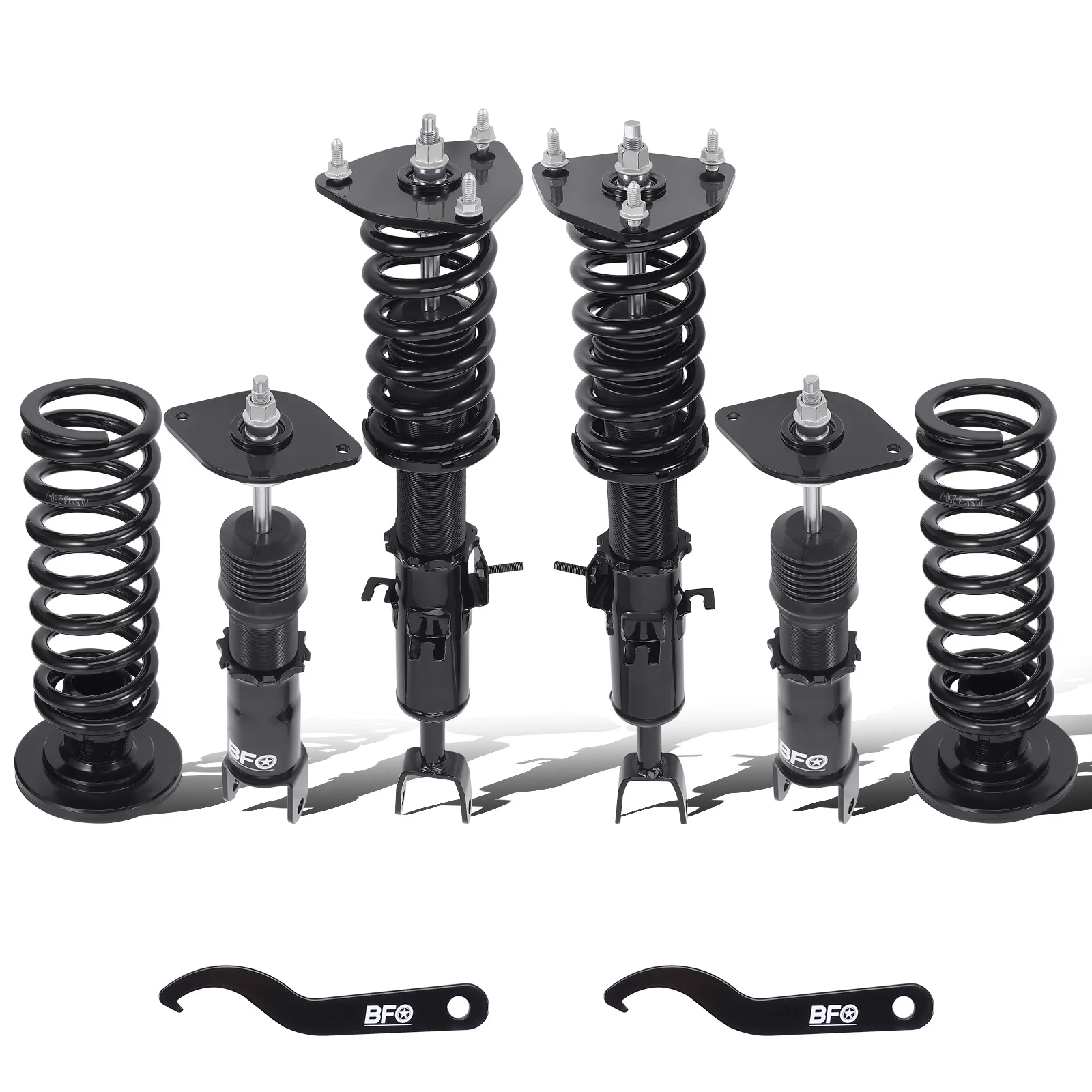 

Suspension Coilovers Lowering Kit For Nissan 350Z Z33 2003-2009 Adj Height