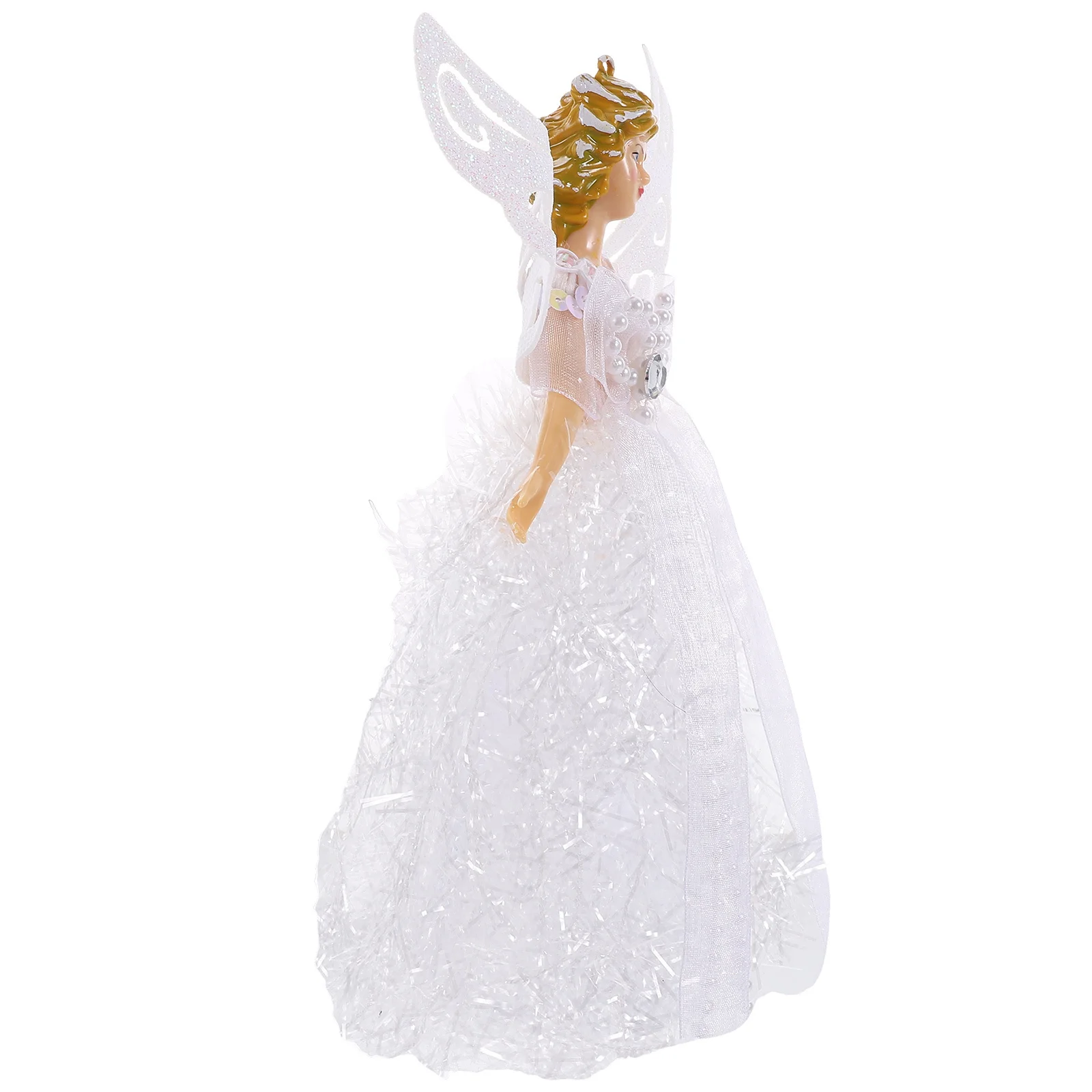 

1pc Small Small Decor For Shelf Christmas Statue Decorative Home Wedding Decoration Desktop Shelf Decor Angel Statues