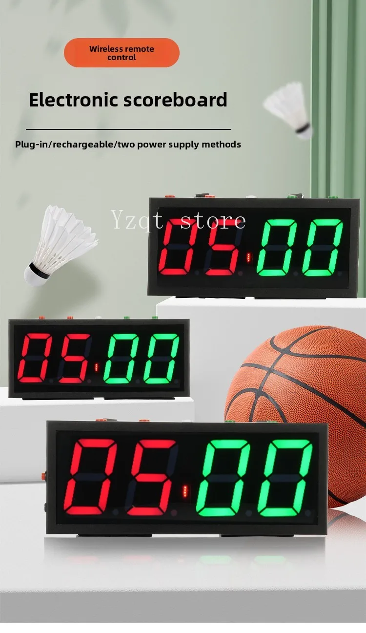 Billiards Electronic Scoreboard Room Scoreboard Basketball Table Tennis Game Scoreboard  Hall Billiards