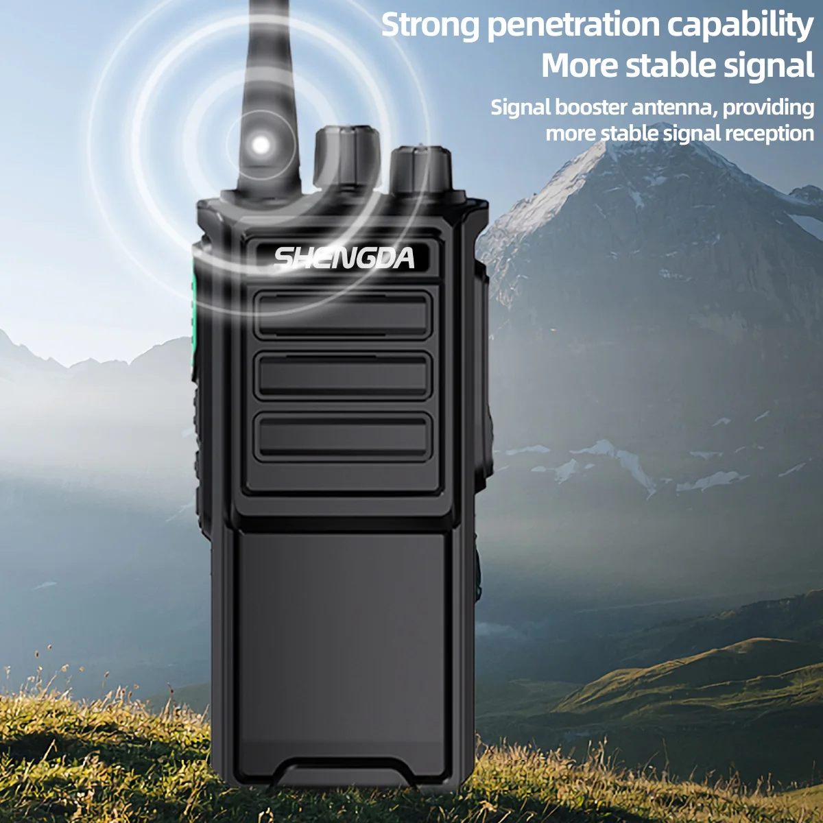 SD-HP685無線機、大容量バッテリー、強力な信号、IP68防水等級、ワンキー周波数ペアリング、チャンネルスキャン機能搭載