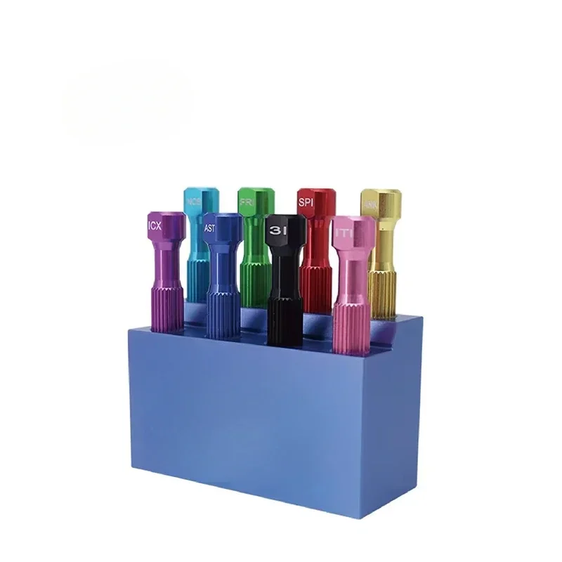 

Универсальный 8 шт./компл., стоматологические имплантаты из нержавеющей стали, комплект отверток, стоматологическая система имплантации протезирования, набор отверток для стоматологов