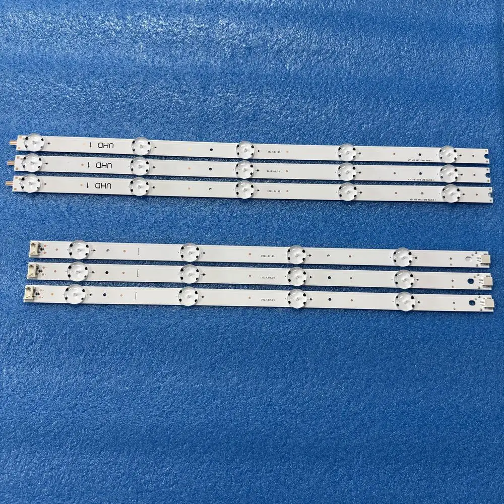 3pcs/set LED Strip For 43UH6810 43UH6880 43UH7507 43UH661V 43UH656V 43UH668V 43UH676V 43UH650V 6916L-2563A 43UW760H