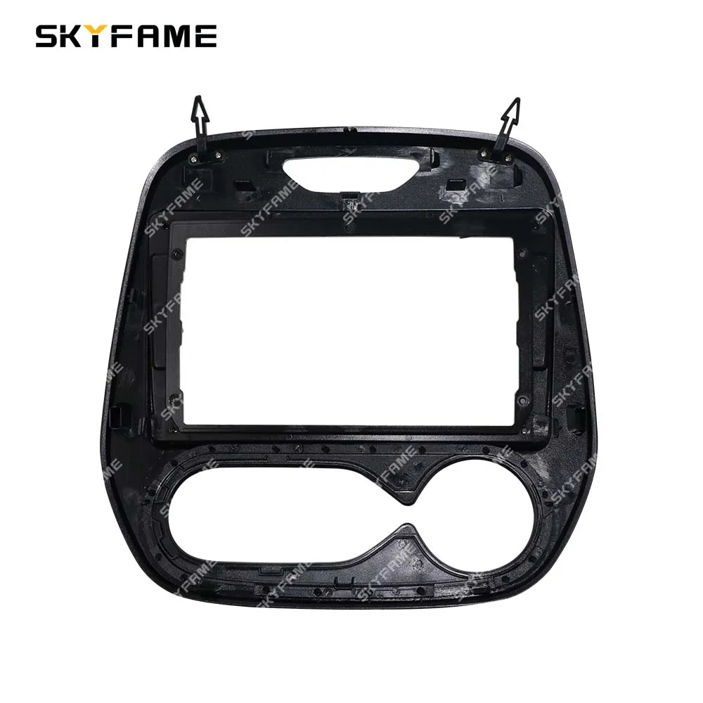 SKYFAME Car Frame Fascia Adapter Canbus Box Decoder Android Radio Dash Fitting Panel Kit For Renault Captur Clio Samsung QM3