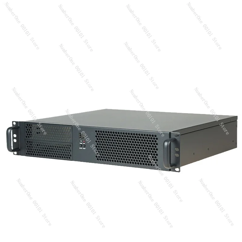 2U-239F Server Industrial Control Short Chassis 39CM Dual Optical Drive Bit MATX Motherboard PC Small Power Point