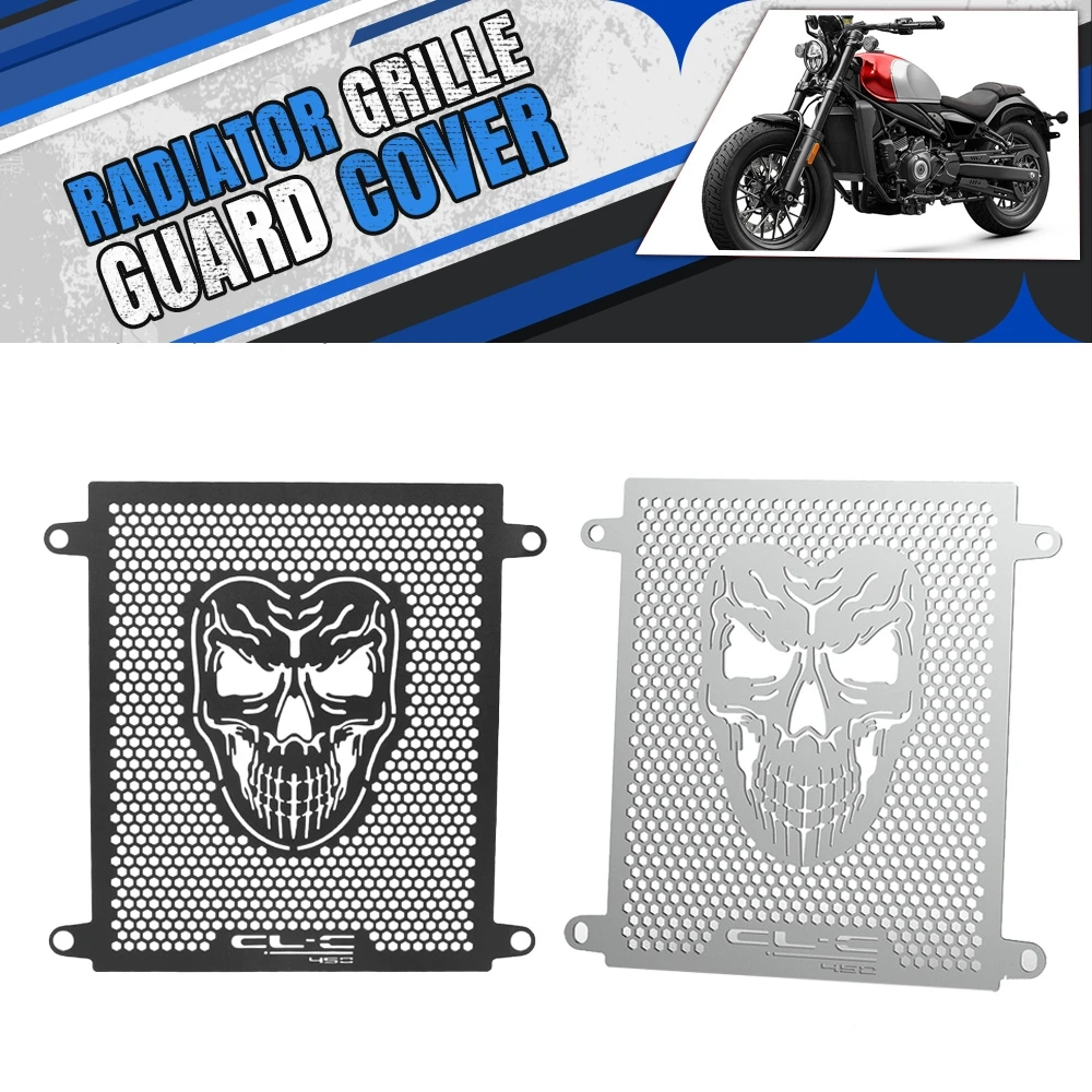 

For CFMOTO 450CL-C Bobber CLC 450 Motorcycle Accessories Radiator Guard Grille Cover Protector Shell CL-C 450CLC 2023 2024 2025