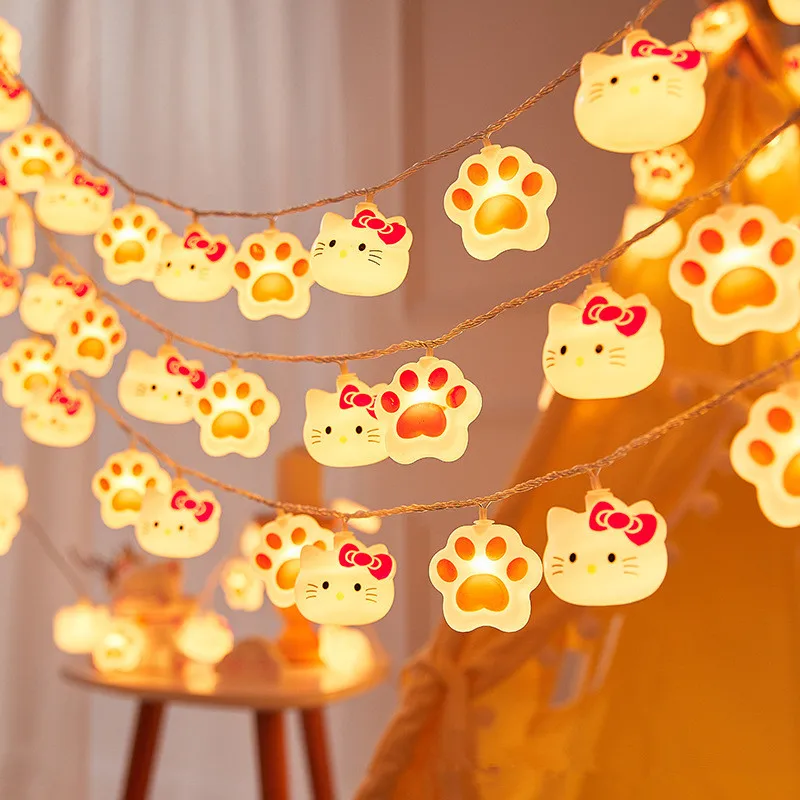 

236inch 40 Leds Cartoon String Lights For Kids Room Battery/Usb Operated Hanging Lamp Christmas Festival Decor Light 303