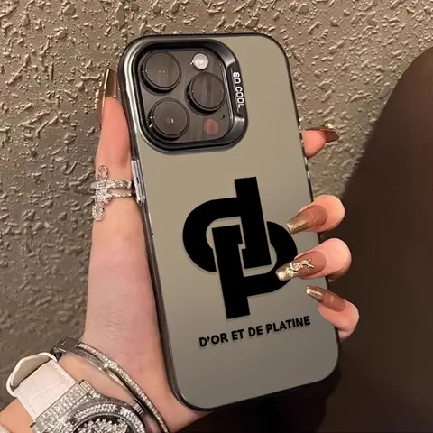 Rapparen JuL C'est Pas Des Lol-skal till iPhone 16 15 14 13 12 11 Pro Max XS X XR 8 7 Plus SE 2020 stötsäkert pläterat matt skal 10 best sales lv-fodral - №7