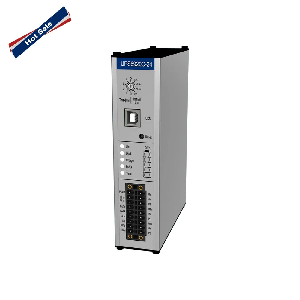 

24V DC 120w 4-cell Lithium Battery Pack Supply With UPS Function Backup DIN Rail Power Supply Industrial Grade For PC UPS