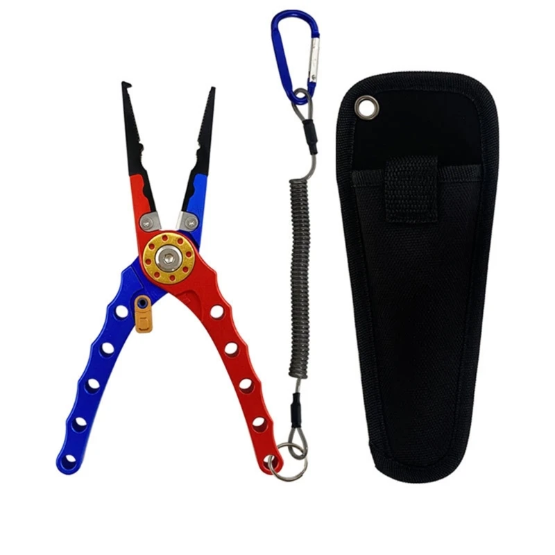 Aluminum Alloy Fishing Lip Holder Fish Plier Grippers Line Cutter Grip Multifunction Grabber Keeper Fish Hook Remover