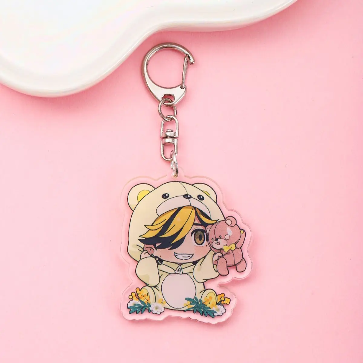 Anime Tokyo Revengers Acrylic keychain accessaries Cartoon funny Bag Pendant Gift cute bag charm Keyring Friends Fans Gifts