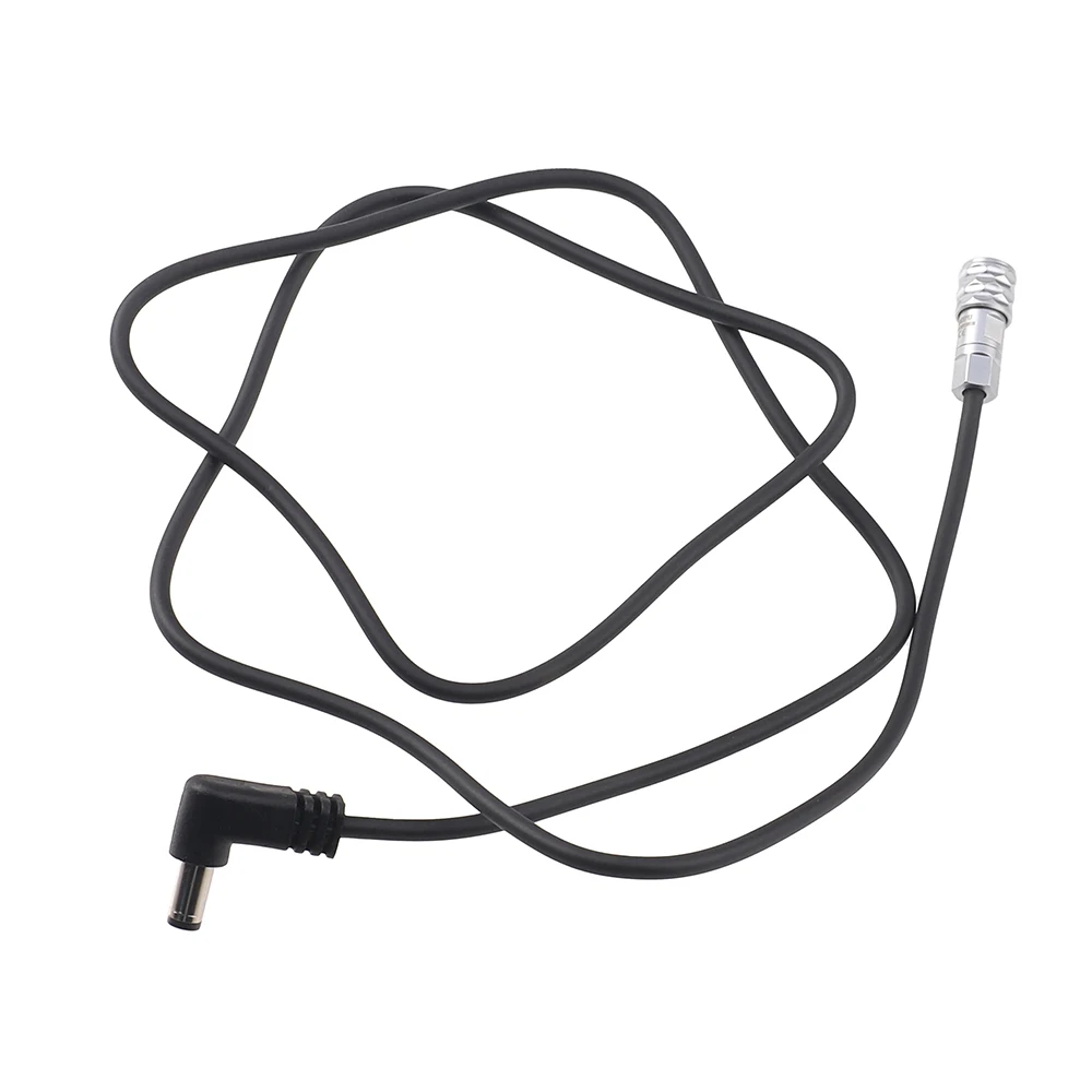 FOTGA BMPCC 4K DC 인터페이스 엘보 전원 공급 장치 라인 케이블, 용수철 라인 무선 전원 코드, 미니 카메라 사진