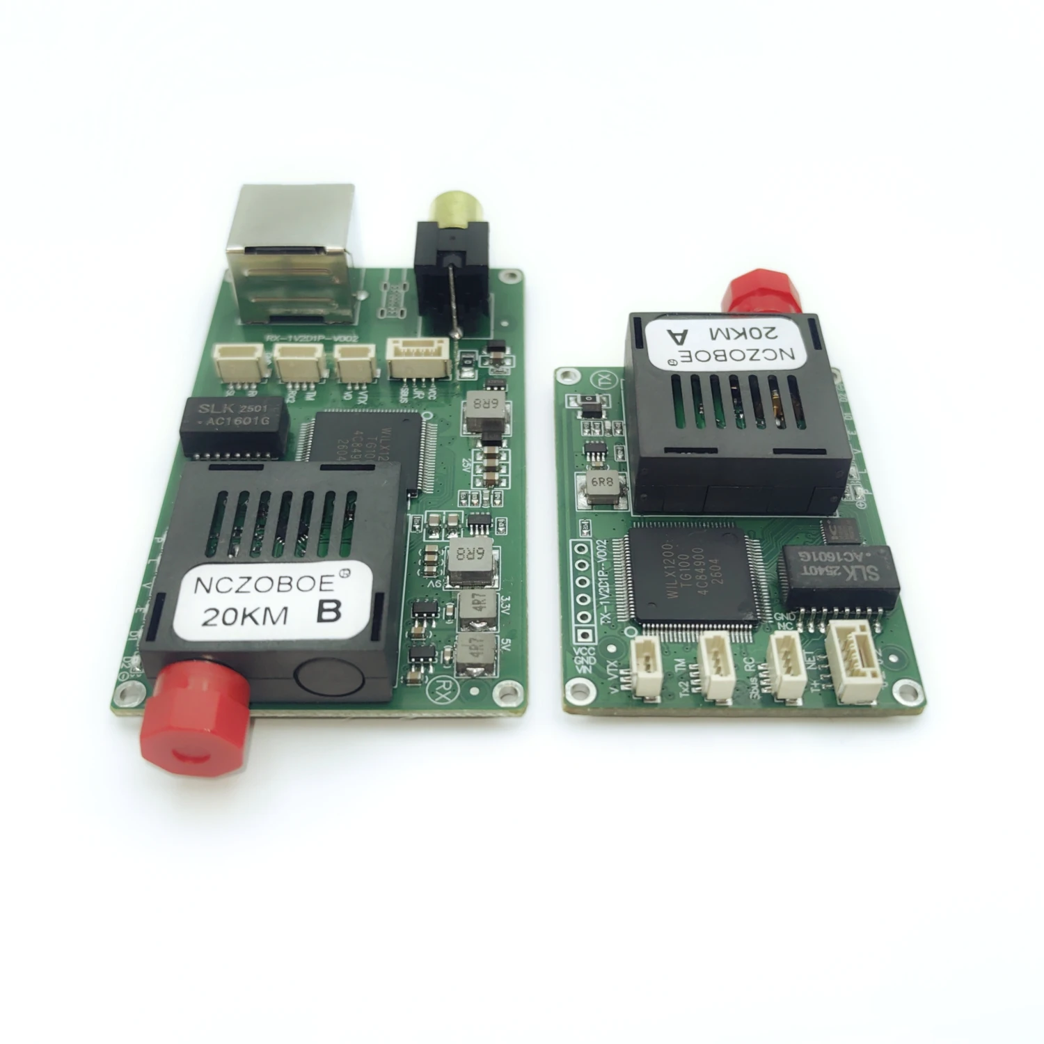 NCZOBOE TTL Fiber Transceiver Module Optical Transceiver TTL Fiber Communication Terminal Equipment TX