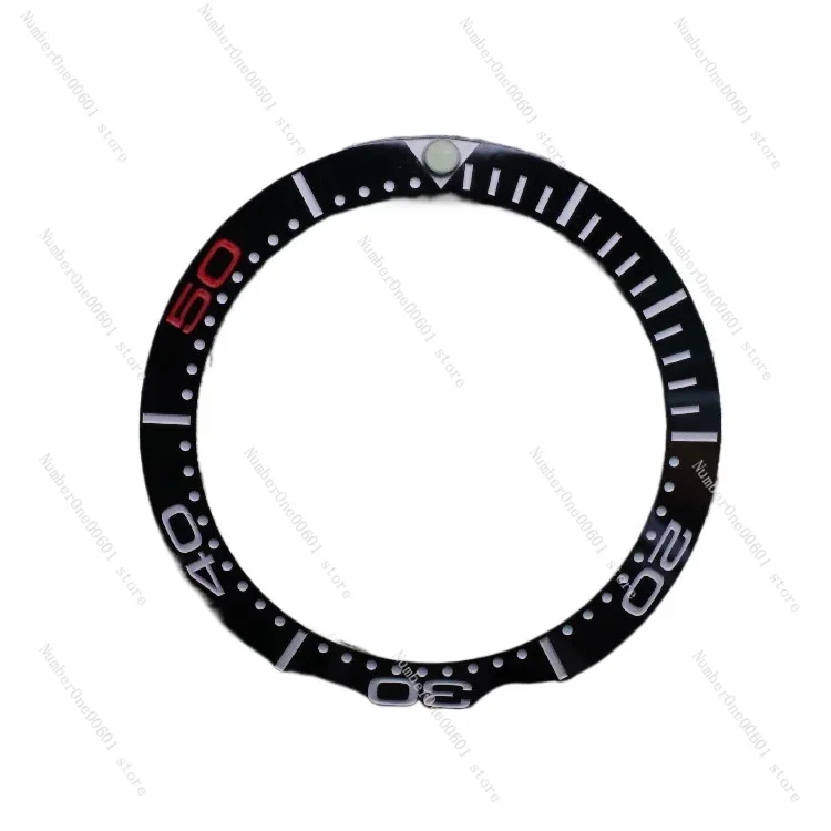 Ceramic Bezel Suitable for SK  Seamaster Collection OD 38mm ID 30.5mm Ceramic Scale Bezel