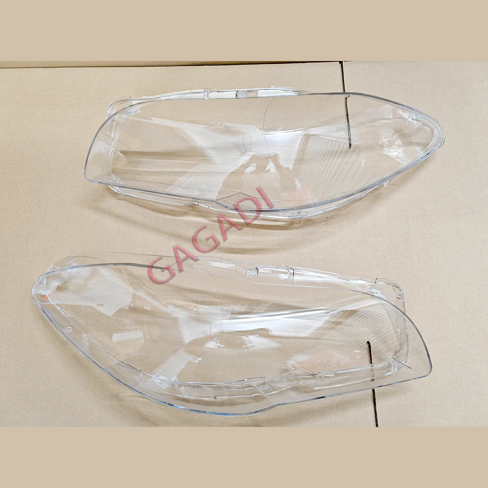 NEW For BMW 5-Series F10 F18 528i 530i 535i 2010-2017 Car Front Headlamps Cover Shell Waterproof Clear Headlight Lens