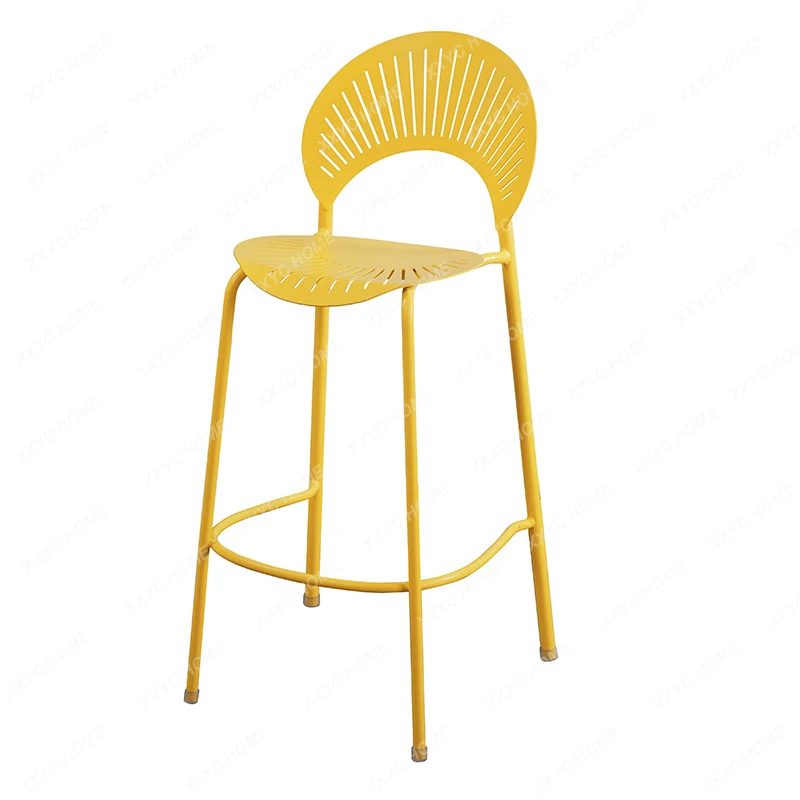 HHOutdoor فناء بار كرسي بار عالي القدم، في الهواء الطلق الحد الأدنى الحديثة الإنترنت الشهيرة مقهى مقاوم للماء ضوء Luxu #6