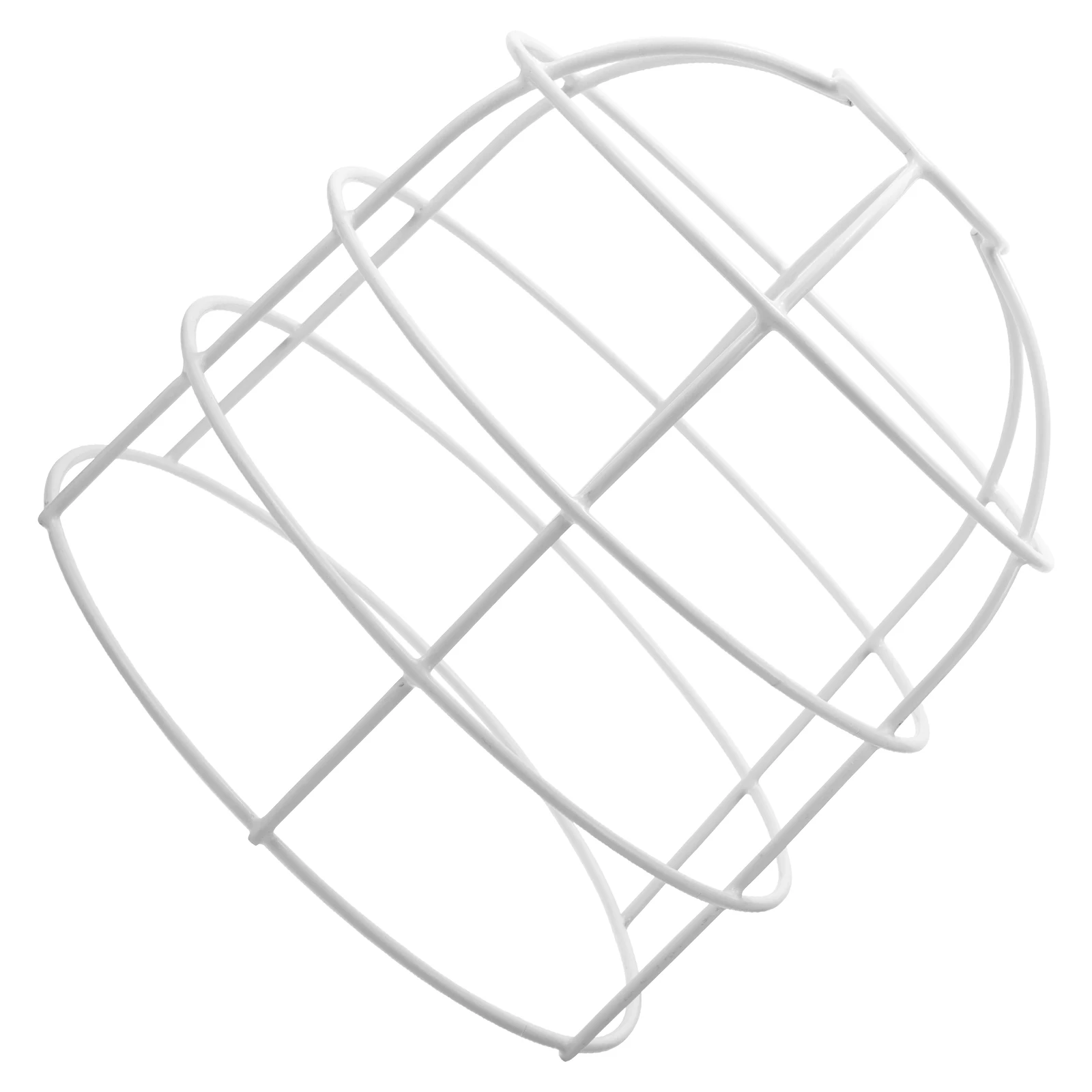 

Metal Lampshade Frame Sturdy Rust-Resistant Iron Wire Lamp Shade Guard for DIY Pendant -Proof Lamp Cover