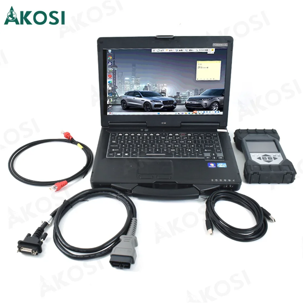 For Jag-uar JLR SSD DOIP V CI Pathfinder WIFI Online Auto Car diagnostic tool and CF53 laptop Support New car programming tool