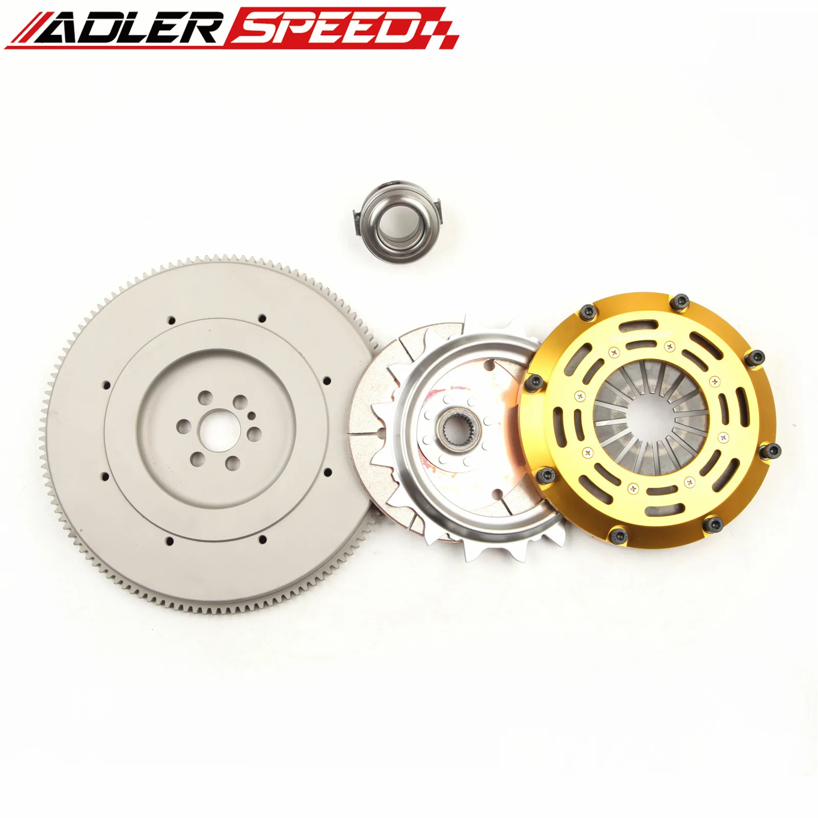 ADLERSPEED Race Clutch Single Disc For Nissan Skyline GTS GTR R32 RB20/RB25/RB26 /RB30 5-speed; RWD