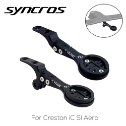 Syncros Front Computer Stand Gopro Mount Speedometer GPS/Garmin/Bryton/Wahoo Inserts Fits Creston IC Sl Aero Cockpit