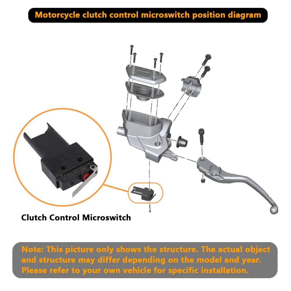 مفتاح مسند للتحكم في القابض للدراجات النارية لسيارات BMW R1300GS R1200GS R1250GS Adventure R1200RT R1200R R1250RS RnineT #5