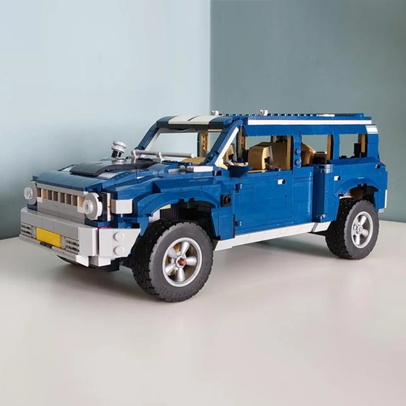 Alternative bauen experten autos moc suv auto ziegel blöcke off road buggy ziegel gebäude 10265 moc