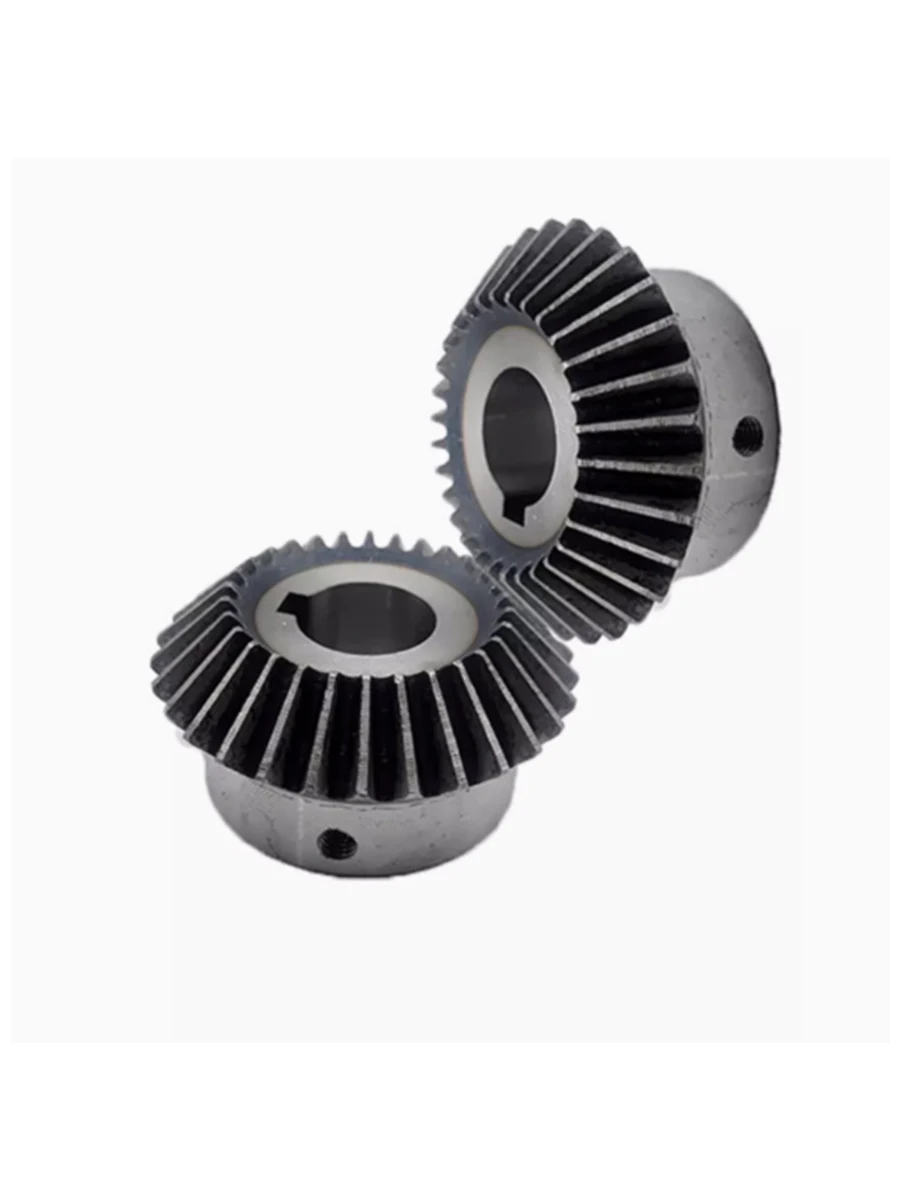 1pcs 2M20T Bore 8/10/12/14/15/16/17/18/19/20MM Bevel Gears 2 Module 20 Teeth  90 Degree Drive Commutation