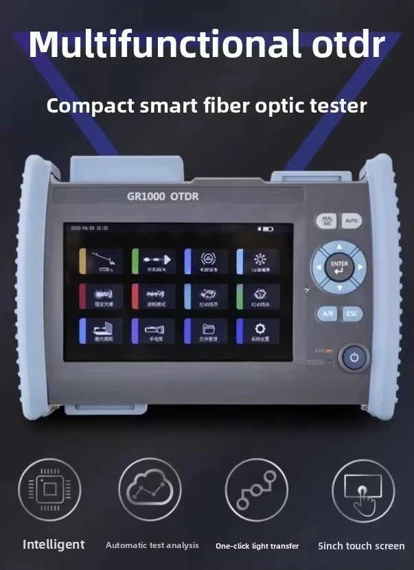 OTDR Fiber Optic Tester Optical Time Domain Reflectometer Cable Breakpoint Finder Attenuation Loss Detector Single Multi Mode